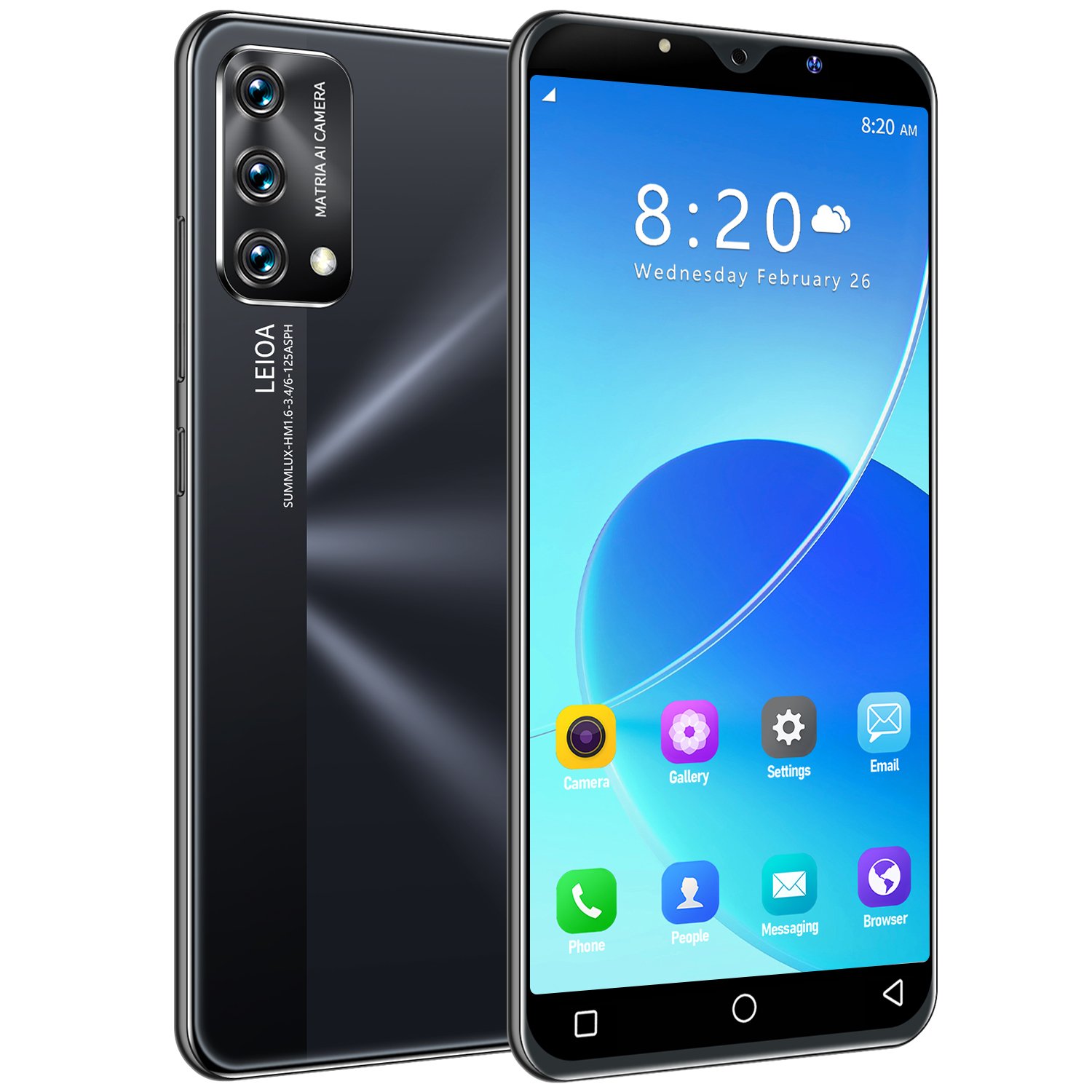 5G mobile phone Q3 Pro smartphone unlocked 6GB 128GB 5.0 full screen 3G 4G Android 10Android smart mobile phone
